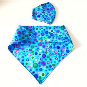 🐶 3 for $15 * Pablo Snap on Polka Dots Dog Bandana